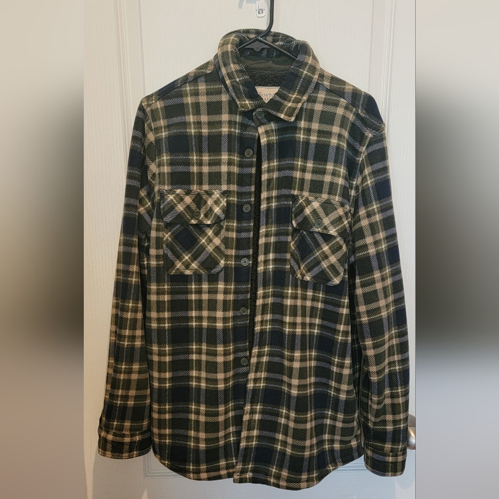 Mens lined flannel